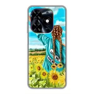 Чехол для Патриота Украины Tecno Spark Go 2024 (BG6) - (AlphaPrint) (Украиночка)