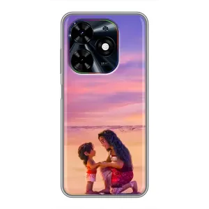 Чехол с мультфильмом Моана Tecno Spark Go 2024 (BG6) (Маленькая Ваяна)