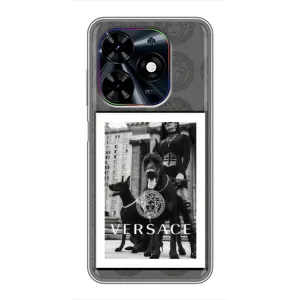 Чехлы VERSACE для ТЕхно Спарк ГО 2024 (PREMIUMPrint) (Версаче)