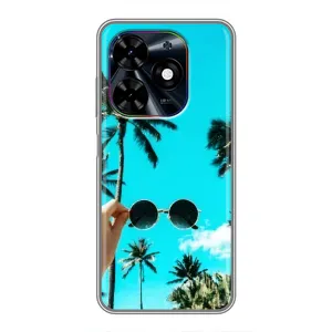 Силіконовий чохол з КАРТИНКАМИ літо для Tecno Spark Go 2024 (BG6) (AlphaPrint) (Погляд літо)