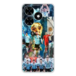 Чохли Мессі для Tecno Spark Go 2025 (AlphaPrint) (Аргентина Мессі)