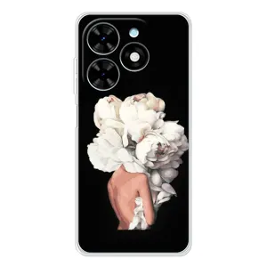 Чехлы (ART) Цветы на Tecno Spark Go 2025 (VPrint)