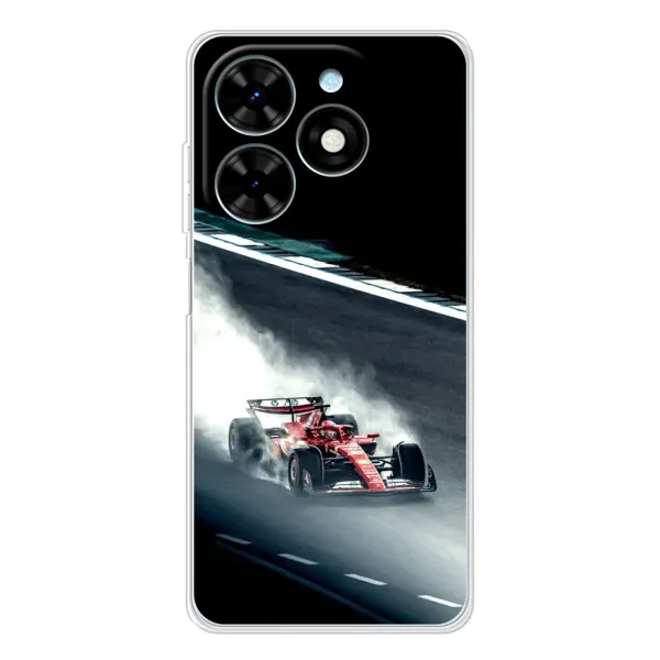 Чохол з принтом «Болід гоночний» для TECNO Spark Go 2025