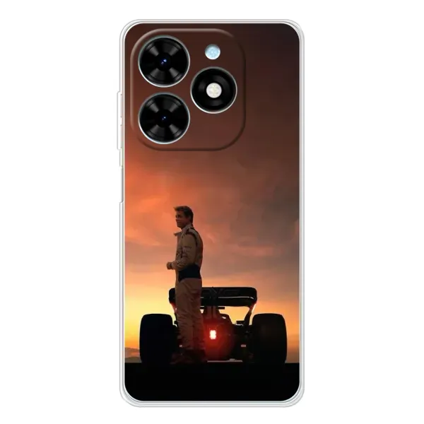 Чохол з принтом «Ф1 Гейс» для TECNO Spark Go 2025