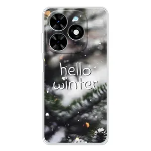 Новогодние, Праздничные Чехлы для Tecno Spark Go 2025 - 2024 год