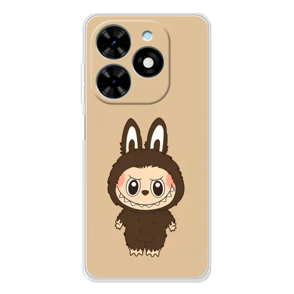 Чохол з принтом «Bored Ape в червоному» для TECNO Spark Go 2025