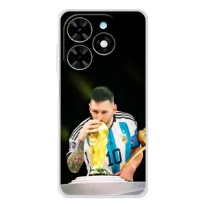 Чохли для Tecno Spark Go 2025 (Leo чемпіон) (AlphaPrint) (Кубок Мессі)