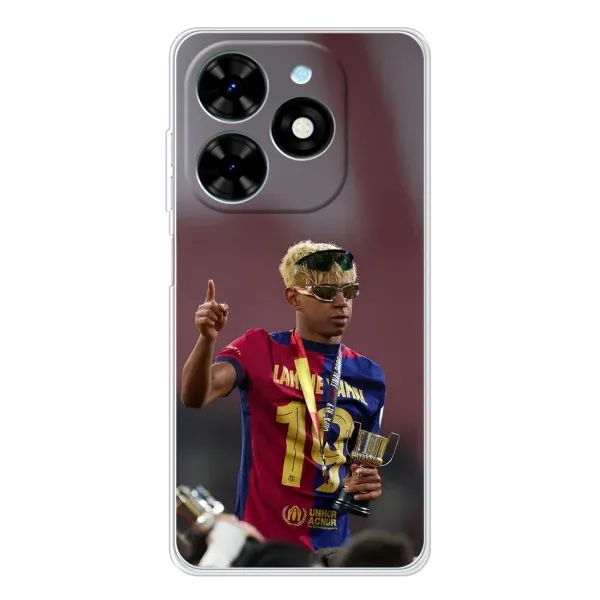 Чохол з принтом «Lamine Yamal» для TECNO Spark Go 2025