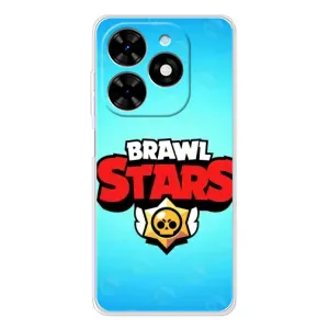 Чехлы Brawl Stars для Tecno Spark Go 2025 (AlphaPrint)