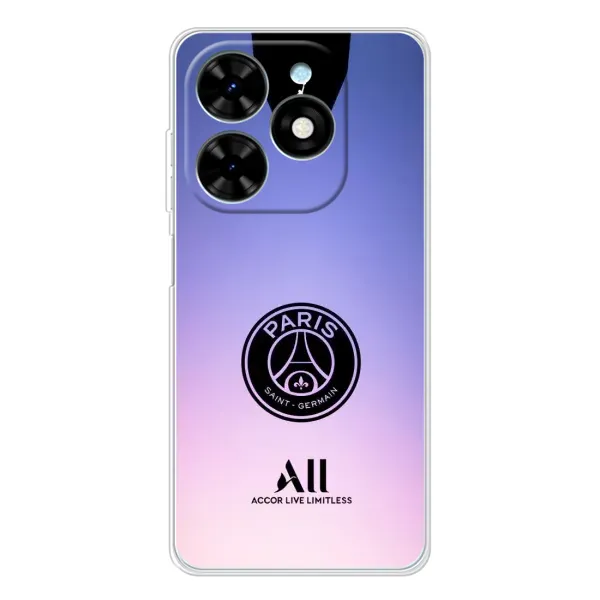 Чохол з принтом «лого PSG» для TECNO Spark Go 2025