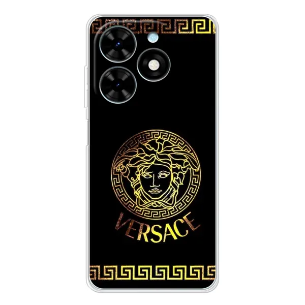 Чохол з принтом «Logo Versace» для TECNO Spark Go 2025