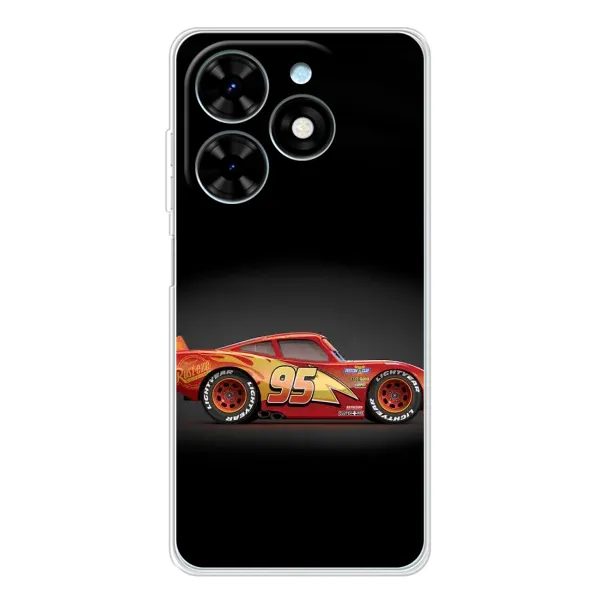Чохол з принтом «Маквін номер 95» для TECNO Spark Go 2025