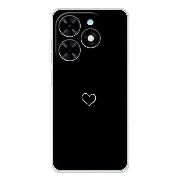 Чехол с принтом «Маленькое сердечко» для TECNO Spark Go 2025