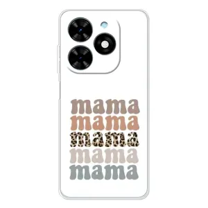 Чохли для мами на Tecno Spark Go 2025 (Текстовий колаж мама)
