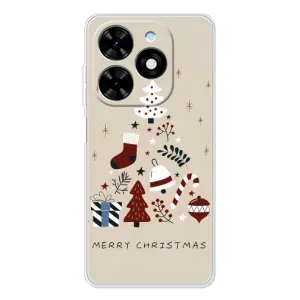 Рождественские Чехлы для Tecno Spark Go 2025 (VPrint)