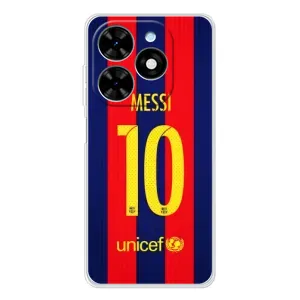 Чохли Мессі для Tecno Spark Go 2025 (AlphaPrint) (Messi Barca 10)