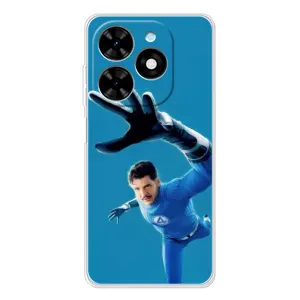 Чохол з принтом Фантастична четвірка для Tecno Spark Go 2025 (Містер Фантастік супергерой)