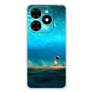 Чехол с мультфильмом Моана Tecno Spark Go 2025 (Океан Моана)