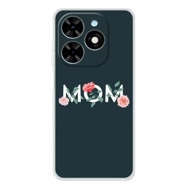 Чохол з принтом «Mom дизайн» для TECNO Spark Go 2025
