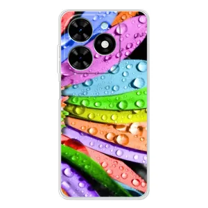 Чехлы (ART) Цветы на Tecno Spark Go 2025 (VPrint) (Семиквітка)