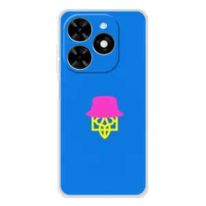 Чохли для Tecno Spark Go 2025 Укр. Символіка (AlphaPrint) (Шапка на гербу)