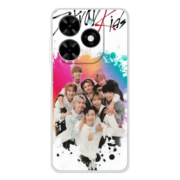 Чехол с принтом «Stray Kids» для TECNO Spark Go 2025