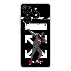 Чехол для Tecno Spark Go 2025 с картинкой Supreme (AlphaPrint)