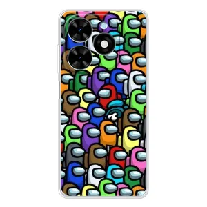 Чохли Амонг Ас для Tecno Spark Go 2025 (AlphaPrint) (Убитий)