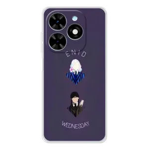 Чохли Венсдей на Tecno Spark Go 2025 Уенсдей (AlphaPrint) (Венздей і подруга)