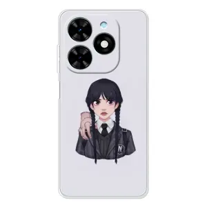 Чохли Венсдей на Tecno Spark Go 2025 Уенсдей (AlphaPrint) (Венздей і Річ)