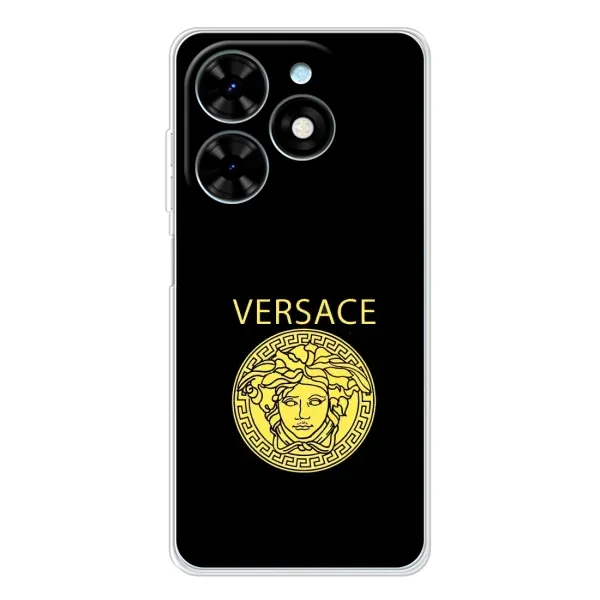 Чохол з принтом «Versace» для TECNO Spark Go 2025