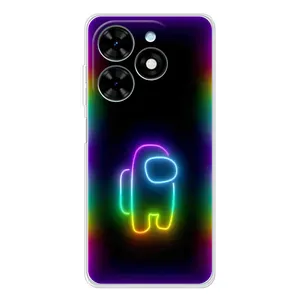 Чохли Амонг Ас для Tecno Spark Go 2025 (AlphaPrint) (Яскравий скін)
