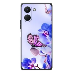 Чохли з квітами для TECNO Spark Go 3 (VPrint) (Метелик на квітах)