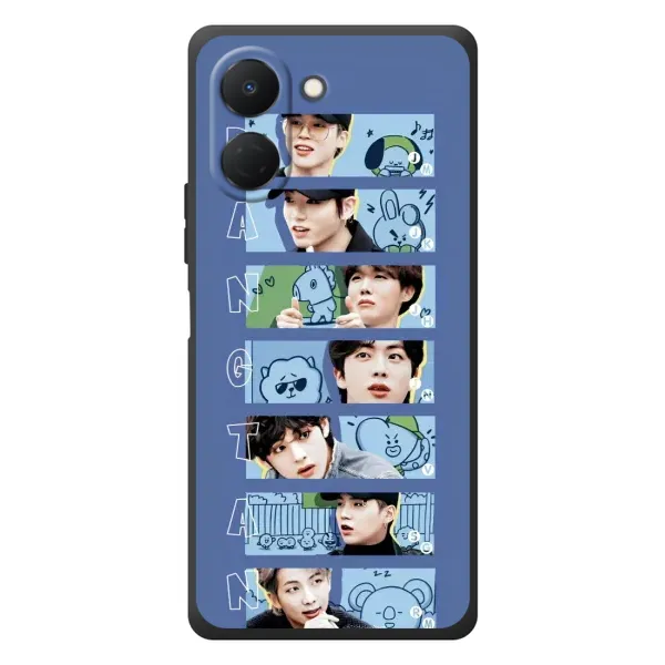 Чехол с принтом «Bangtan» для TECNO Spark Go 3