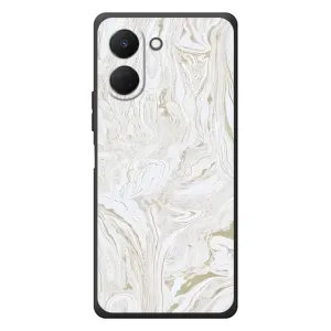 Мраморний чехол на TECNO Spark Go 3 (VPrint) (Білий мрамор)