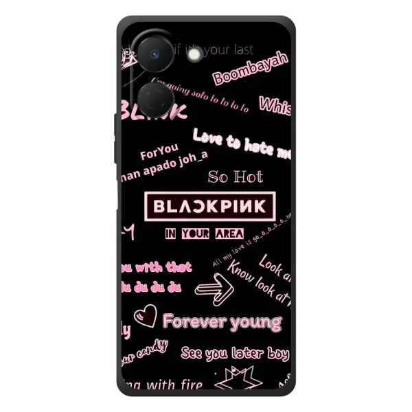 Чехол с принтом «BLACKPINK» для TECNO Spark Go 3
