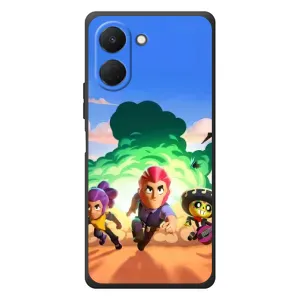 Чехол для TECNO Spark Go 3 Бравл Старс (VPrint) (Бравел Старс)