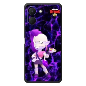 Чехлы Brawl Stars для TECNO Spark Go 3 (AlphaPrint) (Эмз Бравл Старс)