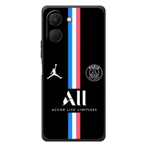 Чехлы PSG для TECNO Spark Go 3 (AlphaPrint) (футболка ПСЖ)