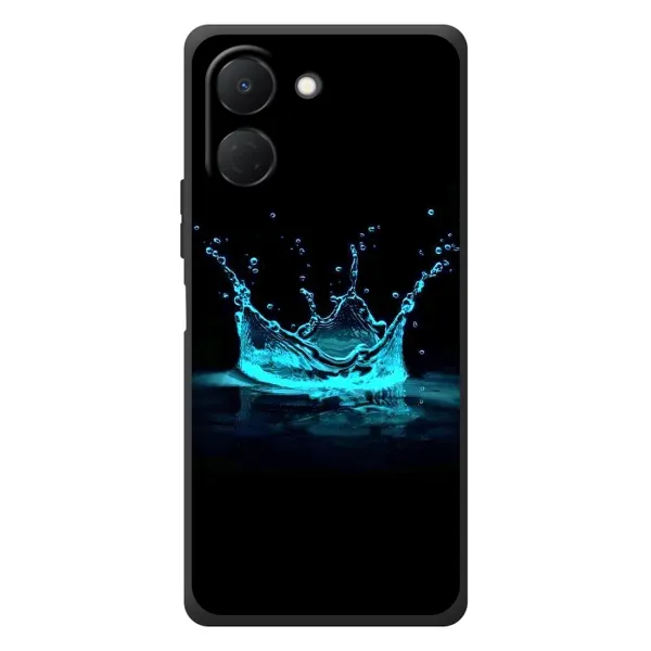 Чохол з принтом «Крапля корони» для TECNO Spark Go 3