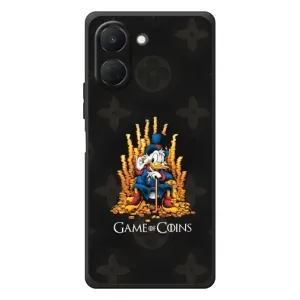 Чехлы для TECNO Spark Go 3 - Скрудж МакДак Louis Vuitton (PREMIUMPrint) (Король денег)