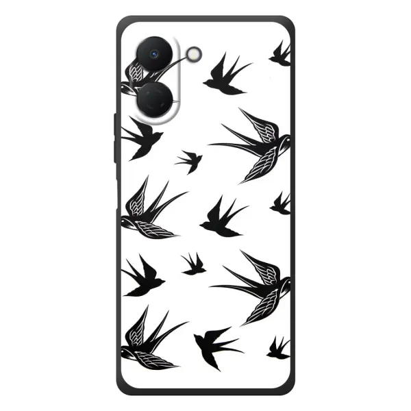 Чохол з принтом «Ластівки» для TECNO Spark Go 3 Чохол з принтом «Ластівки» для TECNO Spark Go 3
