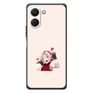 Чехлы Персонажи Аниме Наруто для TECNO Spark Go 3 (AlphaPrint) (Лайк Сакура)
