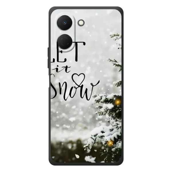 Чохол з принтом «Let it snow» для TECNO Spark Go 3 Чохол з принтом «Let it snow» для TECNO Spark Go 3