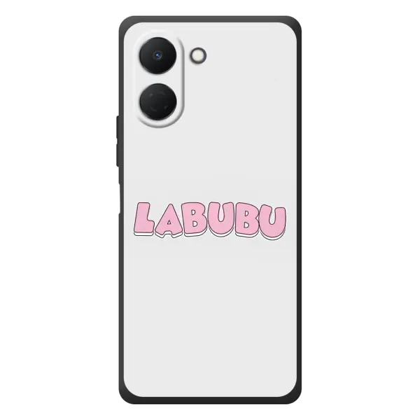 Чохол з принтом «Лого Лабубу» для TECNO Spark Go 3
