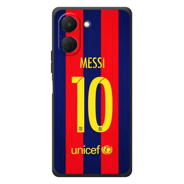Чохол з принтом «Messi Barca 10» для TECNO Spark Go 3 Чохол з принтом «Messi Barca 10» для TECNO Spark Go 3
