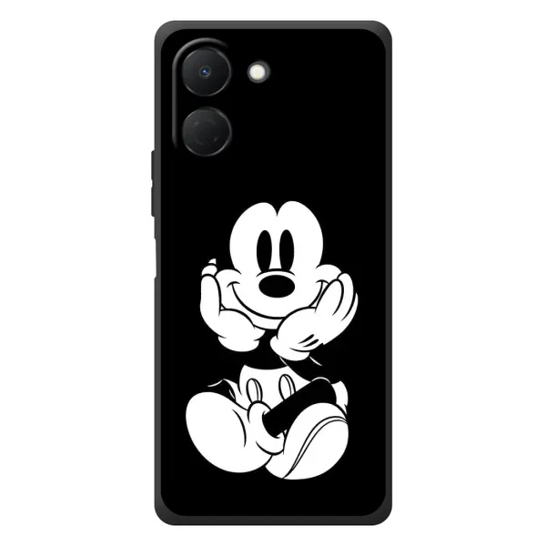 Чехол с принтом «Микки на черном» для TECNO Spark Go 3 Чехол с принтом «Микки на черном» для TECNO Spark Go 3