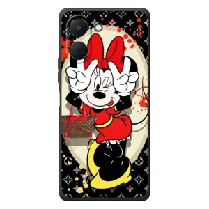 Чехол Disney Mouse TECNO Spark Go 3 (PREMIUMPrint) (Минни peace)