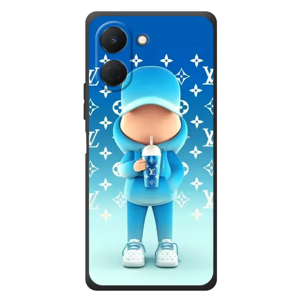 Чехол с принтом «Парень LV» для TECNO Spark Go 3