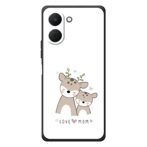 Чехлы для мамы на TECNO Spark Go 3 (Оленята мама и малыш)